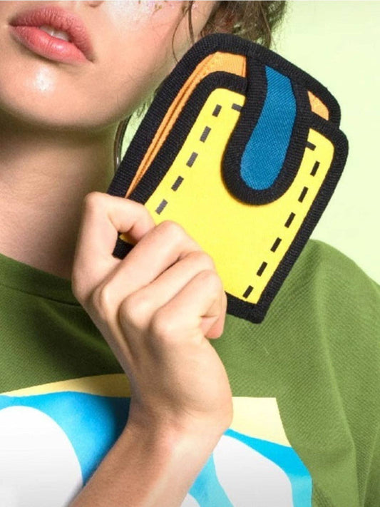 Cartoon Canvas Wallet Pouch