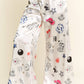 Party Collage Funky Satin Pants