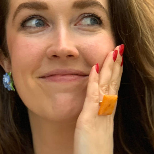 Glitter Cheese it Ring