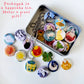 Necklace Set with 24 Interchangeable Art Toppers