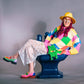 Rainbow Color Block Sweater