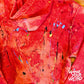 One of One: Happy Mess Rainbow Red Smiley Hoodie