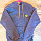 One of One: Happy Mess Neon Pops Smiley Hoodie