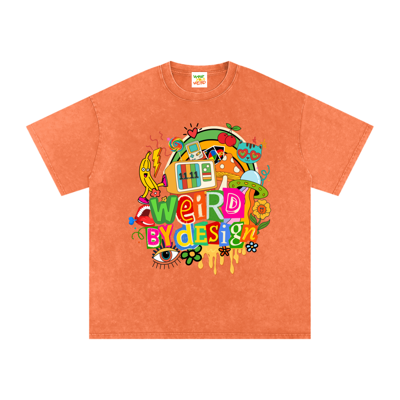 Weird by Design Snow Washed T-shirt