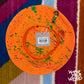One of One: Splatter Happy Beret in Orange 🧡