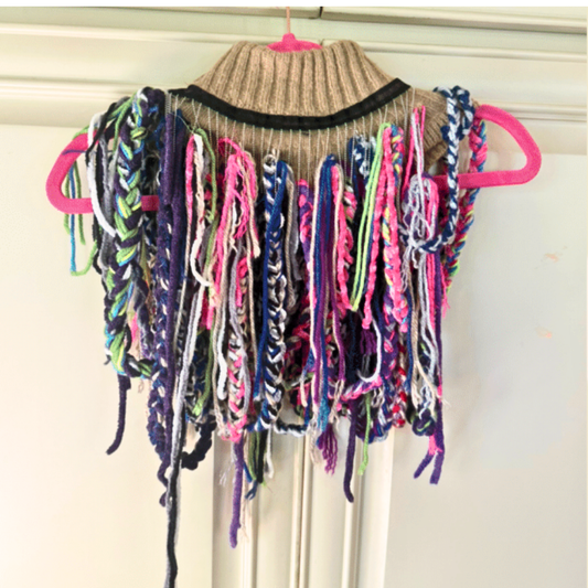 Faery Collar – Rope Chain Trim