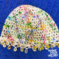 One of One: Confetti Chaos Crochet Skull Cap