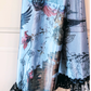 Slip Dress – Shortie Blue with Lace Trim