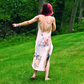 Slip Dress – Blush Skull & Beads