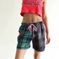 Campfire Collage Flannel Shorts