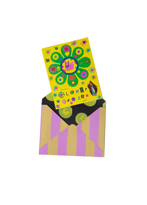 Flower power Always card