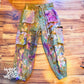 One of One: Beautifully Wrecked Crochet Joggers