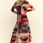 Pop Art Lips Mesh Dress