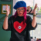The Heart Sees All Short Sleeve Sweatshirt