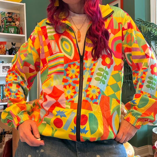 Color Outside the Geometric Lines Jacket