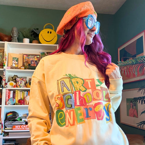 Art School Energy Heavyweight Sweatshirt
