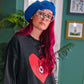 The Heart Sees All Short Sleeve Sweatshirt