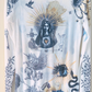Mesh Dress – White Unicorn Mary Trim