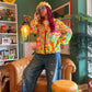 Color Outside the Geometric Lines Jacket