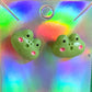 Little Froggy O Face Studs