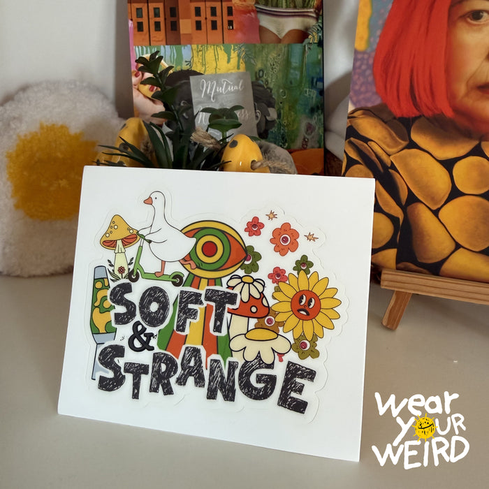 Soft & Strange Sticker