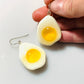 Glitter Gummy Egg Earrings