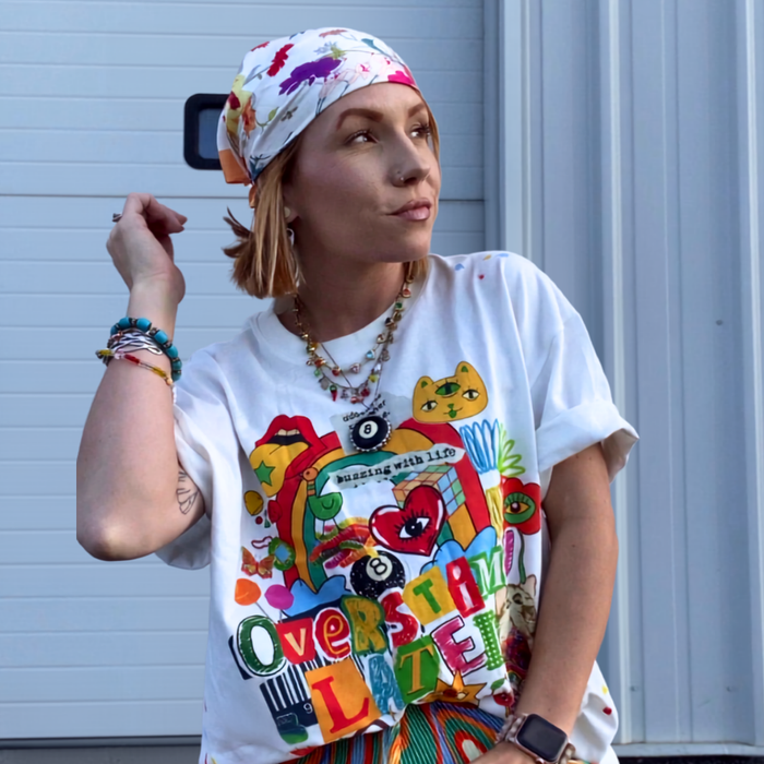 OVERSTIMULATED texture Tee