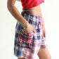 Campfire Collage Flannel Shorts