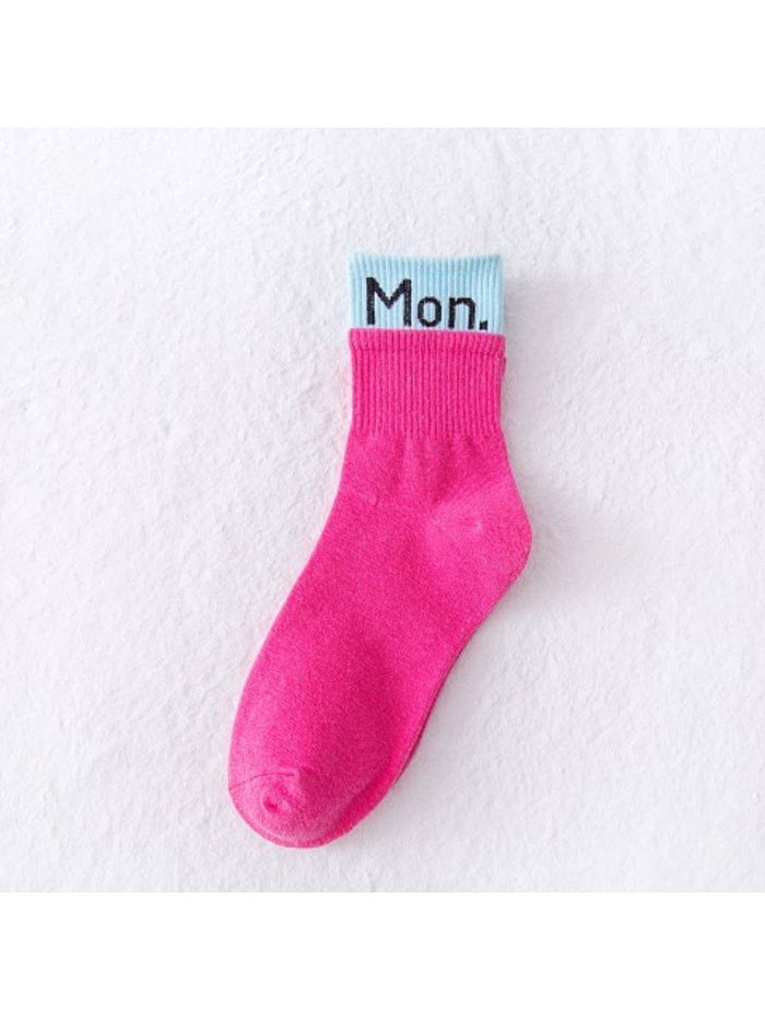 Monday Text Crew Socks (Case of the Mondays anyone?)