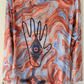 Mesh Dress – Marble Rust Evil Eye Protection Print