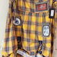 Tartan Skirt – Yellow Custom Patches