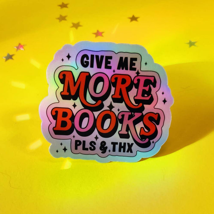 More books sticker