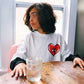 Heart of Weird Layered Long Sleeve Tee