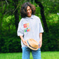 Art+Heart Unisex Distressed Plaid Boxy Shirt