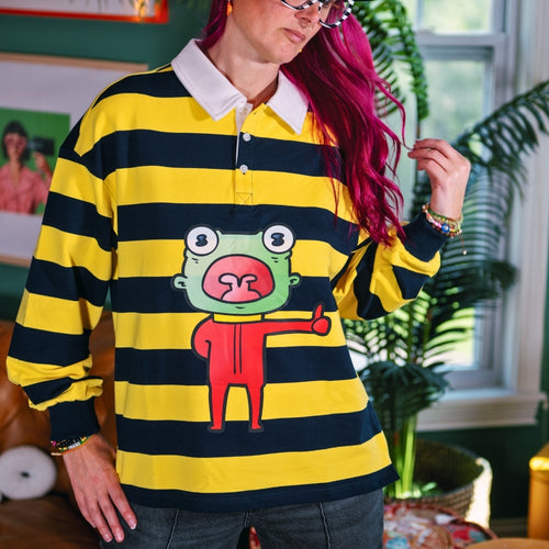 AHHHHHH! Striped Polo