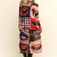 Pop Art Lips Mesh Dress