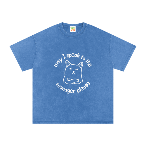 May I Speak to the Manager Please?! Cat shirt