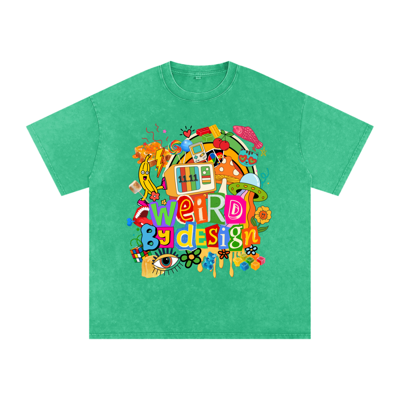Weird by Design Snow Washed T-shirt