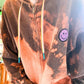 One of One: Happy Mess Purple Smiley Zip-Up