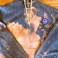One of One: Happy Mess Purple Smiley Zip-Up