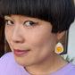 Glitter Gummy Egg Earrings