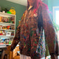 One of One: Happy Mess Confetti Chaos Smiley Zip-Up