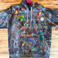 One of One: Happy Mess Confetti Chaos Smiley Zip-Up