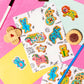 Weird cookies sticker sheet