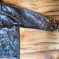One of One: Happy Mess Confetti Chaos Smiley Zip-Up