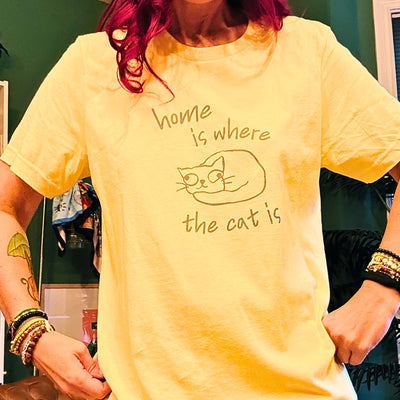 Home is where the CAT is Tee