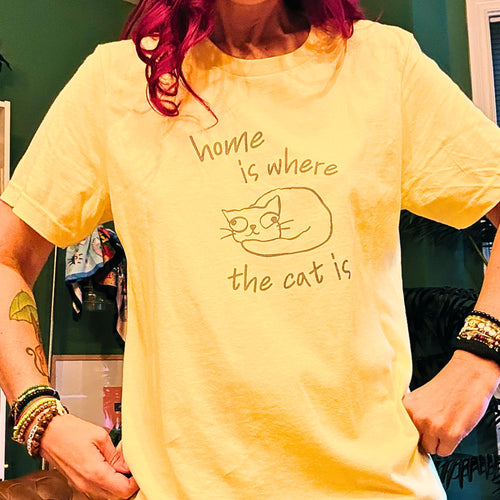 Home is where the CAT is Tee