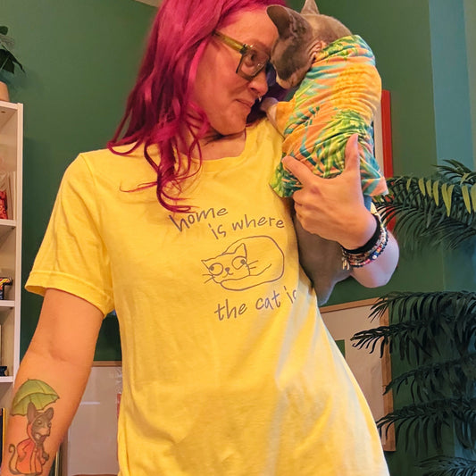 Home is where the CAT is Tee