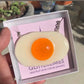Glitter Jumbo Gummy Egg Necklace - Candy Jewelry
