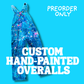 One of One: Custom Hand-Painted Overalls